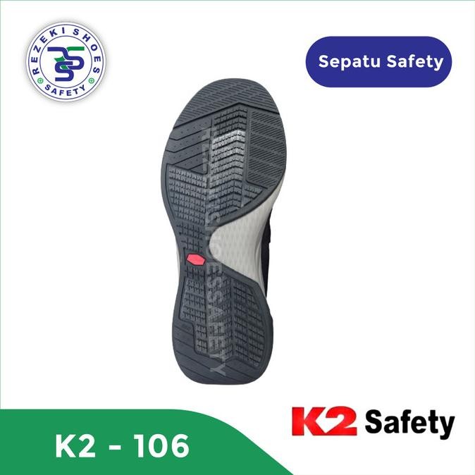 Sepatu Safety K2 106 BOA Navy - Sepatu Sport Safety K2-106 BOA Navy