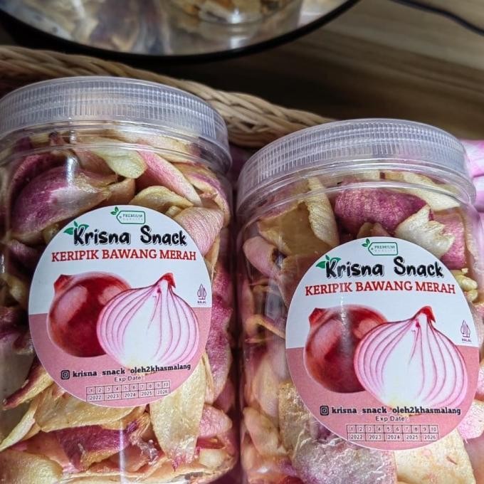 

(Good) KERIPIK BAWANG MERAH PREMIUM TOPLES 800ML