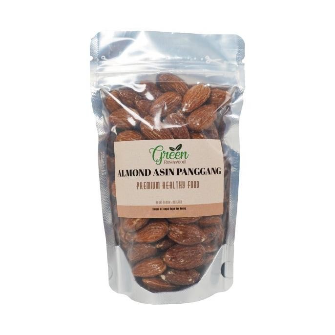 

(Good) KACANG ALMOND PANGGANG ASIN 100 GR | 100 GRAM [SALTED EDITION]