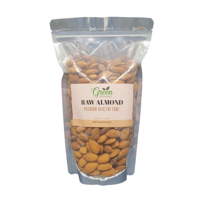 

(Good) KACANG ALMOND MENTAH UTUH 400 GRAM PREMIUM - RAW ALMOND WHOLE 400 GR