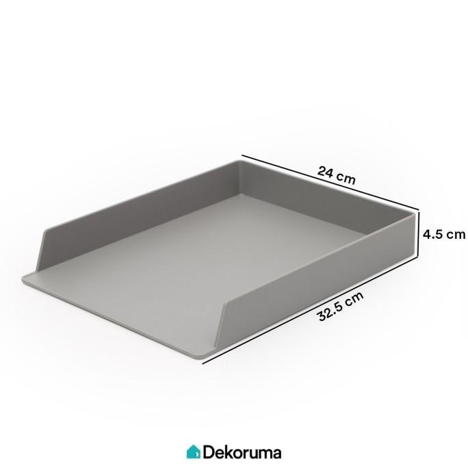 

Dekoruma MISU Tray Dokumen Susun - Rak Dokumen Kertas LN