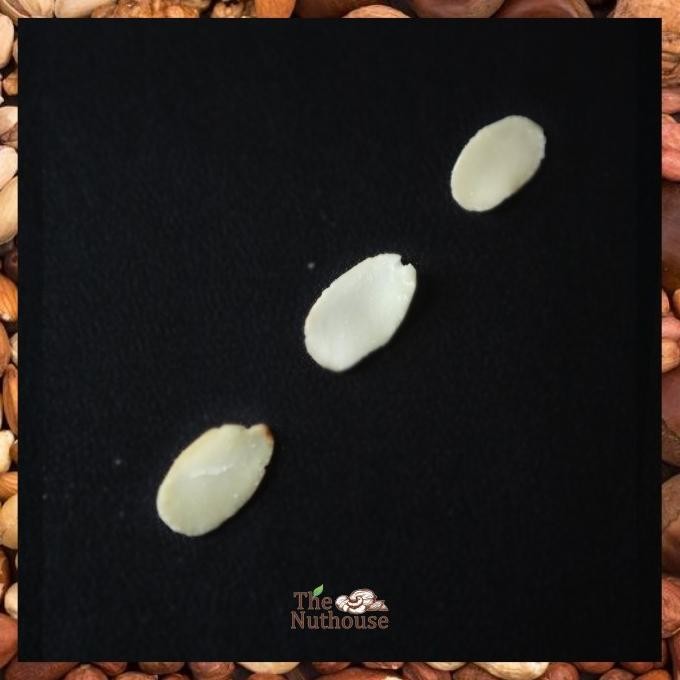 

(Good) 1kg Almond Sliced Premium RAW / MENTAH Blanched Kacang Iris