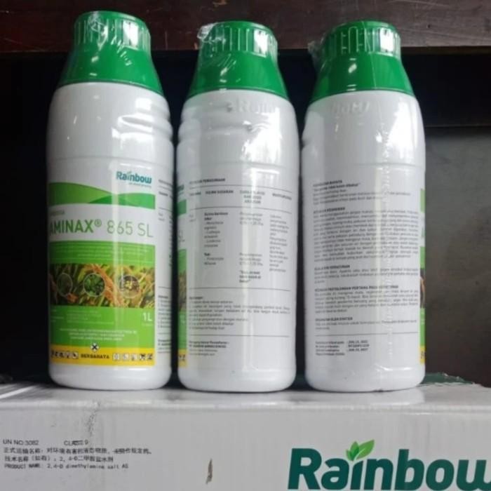 Herbisida AMINAX 865SL kemasan 1L