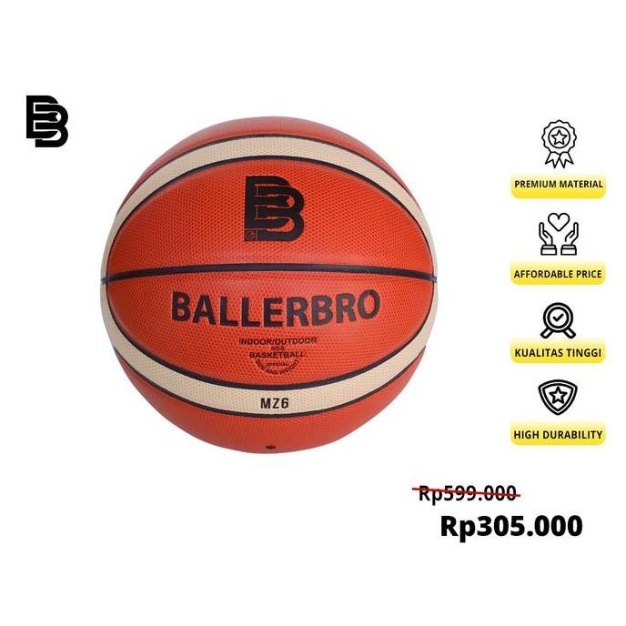 Bola Basket Kulit Ballerbro Mz Series (Leather) Mz7 & Mz6 Co