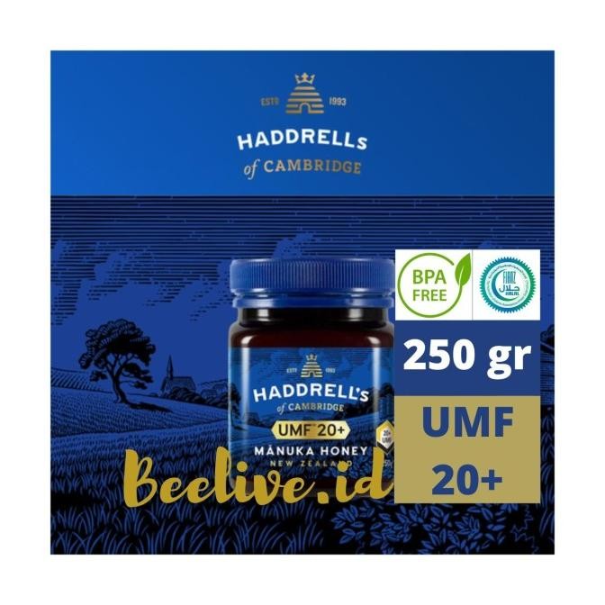 

Madu Haddrells Manuka Honey UMF 20+ MGO 850+ 250gr PRA