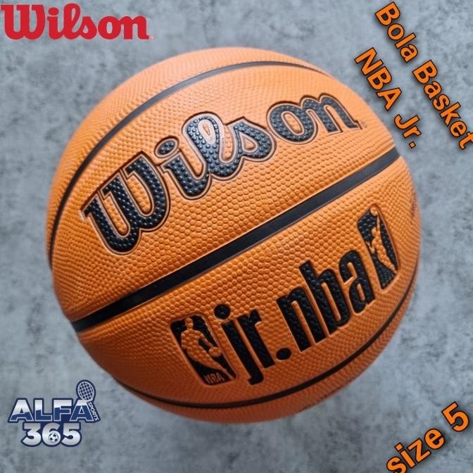 Bola Basket Anak Wilson Jr. Nba Drv Fam - Size 5 Kids Basketball - Brown Co