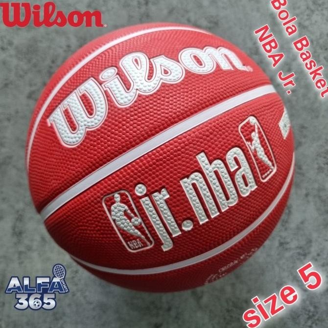 Bola Basket Anak Wilson Jr. Nba Drv Fam - Size 5 Kids Basketball - Red Co