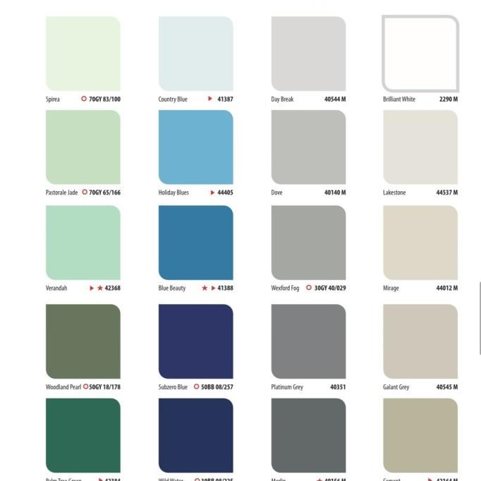 DULUX WEATHERSHIELD 2.5L / DOVE / PLATINUM GREY / MERLIN / LAKESTONE