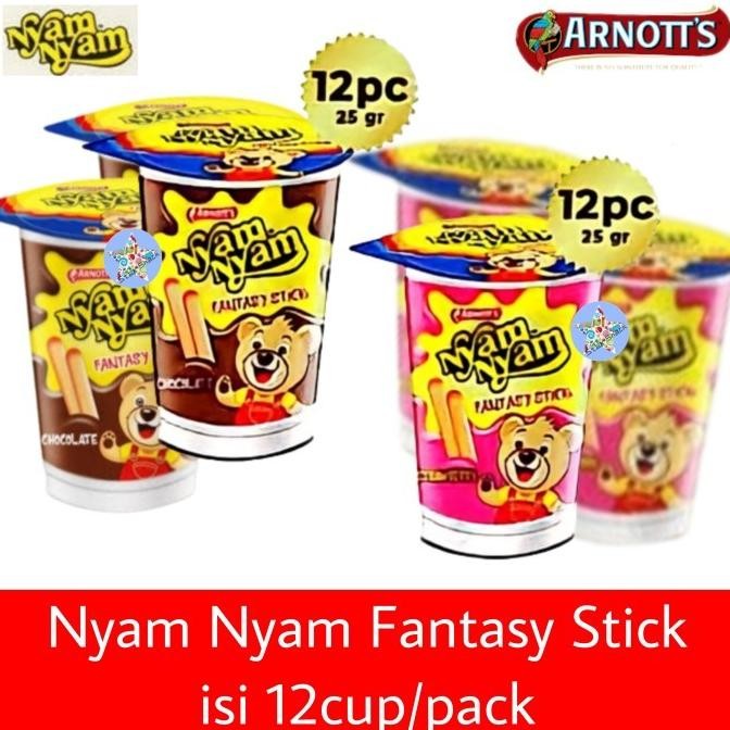 

(Good) nyam nyam fantasy stick isi 12 cup/ pack