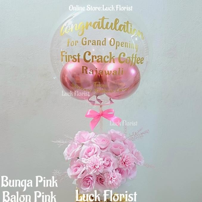 Buket Balon Grand Opening - Buket Bunga Balon - Bloom Box Balon Terlaris