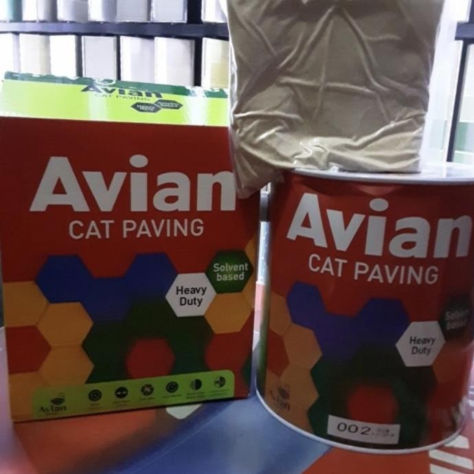 Avian Cat Paving 5kg Cat lapangan Cat beton Cat lantai Cat Jalan