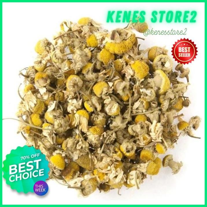 

DRIED CHAMOMILE FLOWER TEA 50GR NATURAL TEH BUNGA CHAMOMILE KUALITAS BAGUS !!