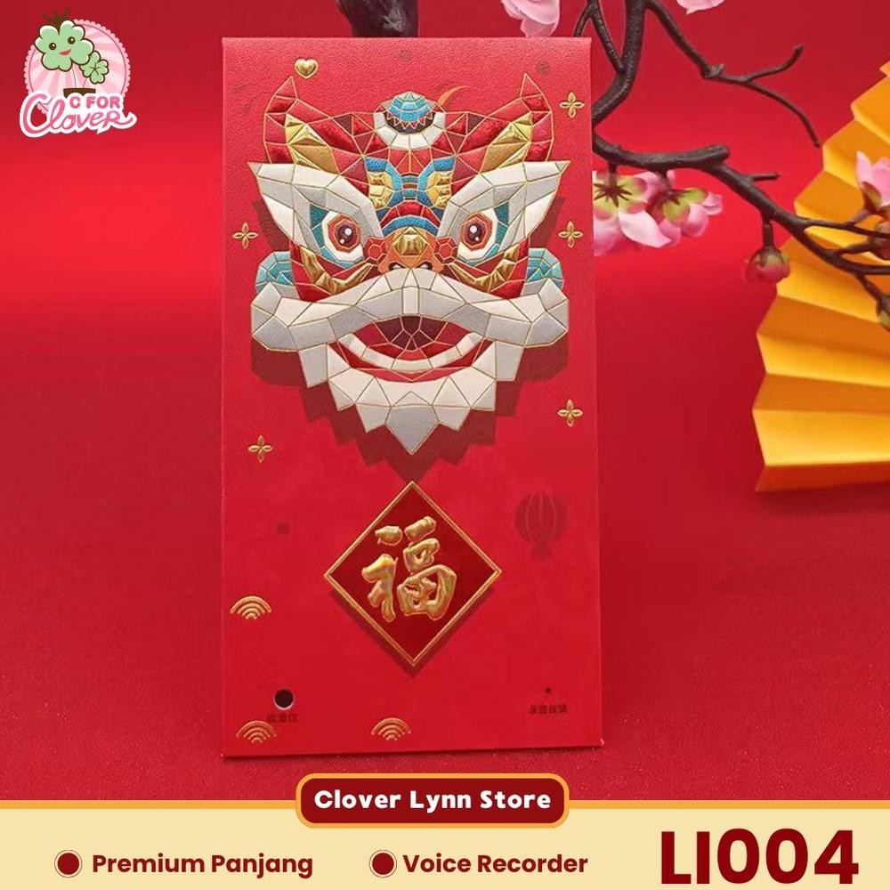 

ew-98 VOICE RECORDER PREMIUM ANGPAO PANJANG IMLEK hongpao amplop chinese new year Sale