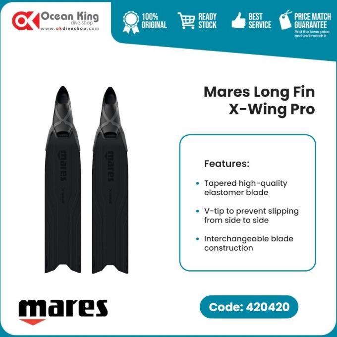 TERBARU - LONG FIN MARES X-WING PRO / FIN FREEDIVING