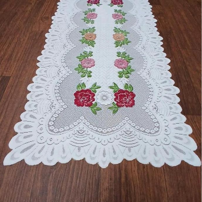 taplak meja ruang tamu minimalis taplak meja tamu rajut murah