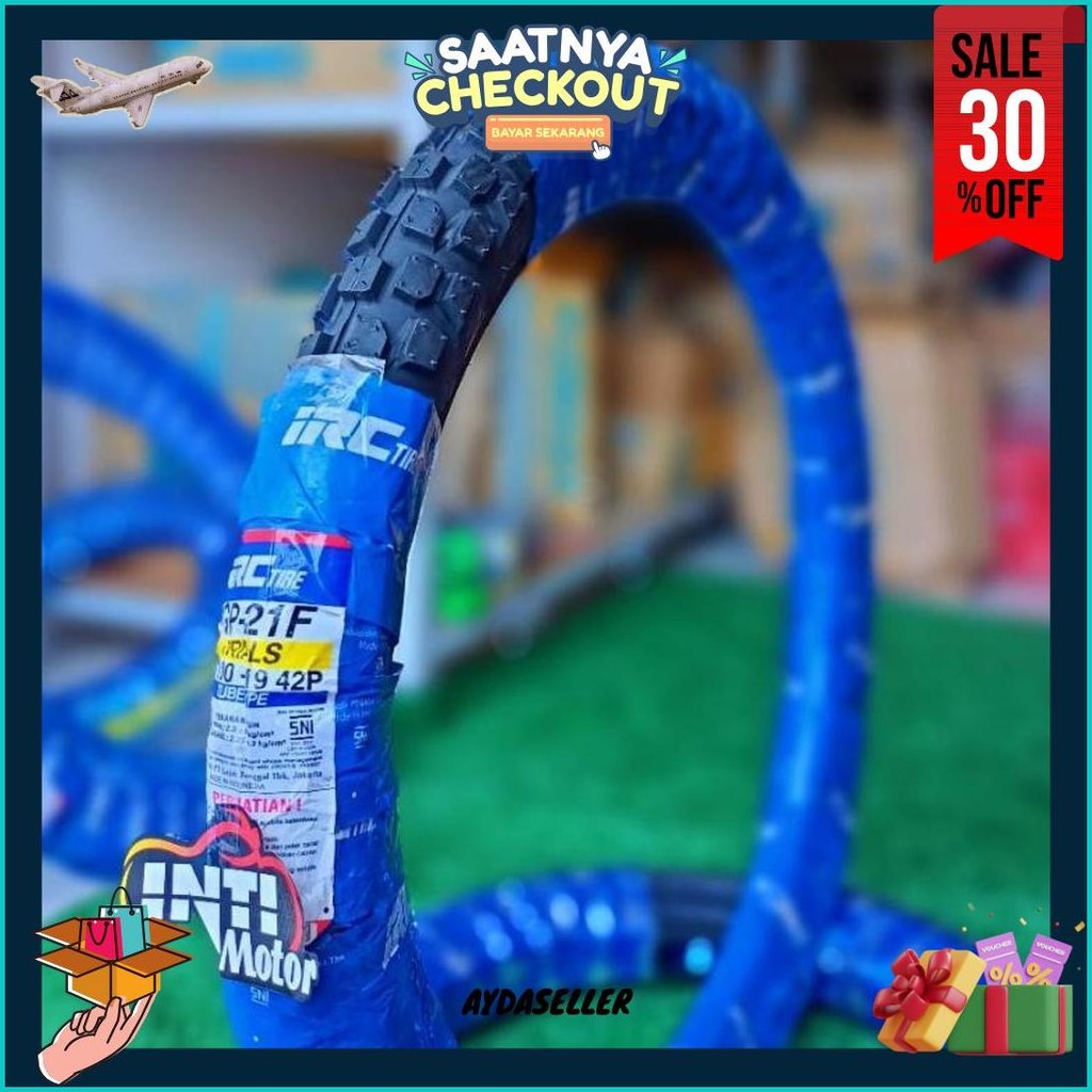 Ban Trail Primaax 70 100 Ring 19 Sk 52 Irc Gp21 7010019 Dualtrack Front Tire Cross Bl Luar Primax 70