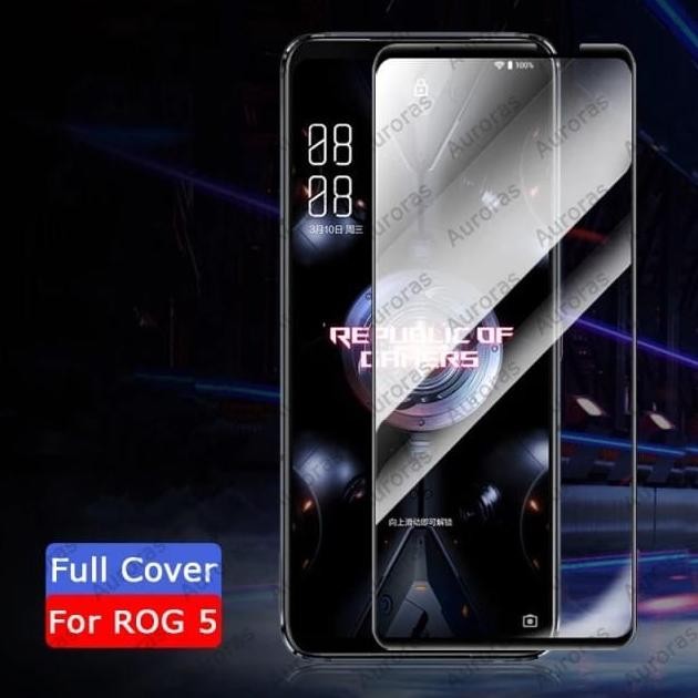 TEMPERED GLASS FULL COVER FULL SCREEN for ASUS ROG PHONE 5S PRO murah