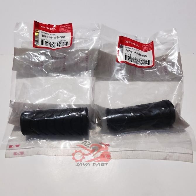 (Good) Karet Footstep depan Honda Revo Absolute Supra X 125 sepasang original
