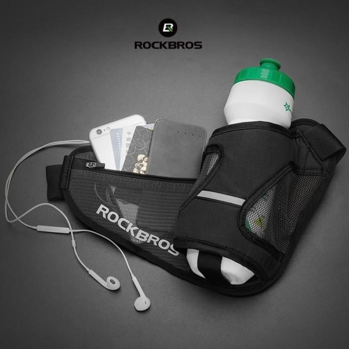 TAS PINGGANG OLAHRAGA LARI ROCKBROS D36 TAS OLAH RAGA SPORT RUNNING