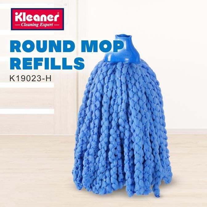 Sale [Cod] Kleaner Pel Sumbu Bulat Refill / Kain Pel Sumbu Bulat Refill Microfiber Mop