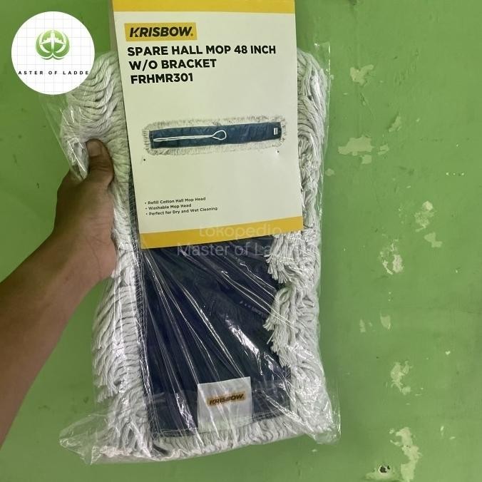 Sale Mop Refill Kain Pel Krisbow 48 Inchi / Refill Hal Mop 120 Cm Krisbow