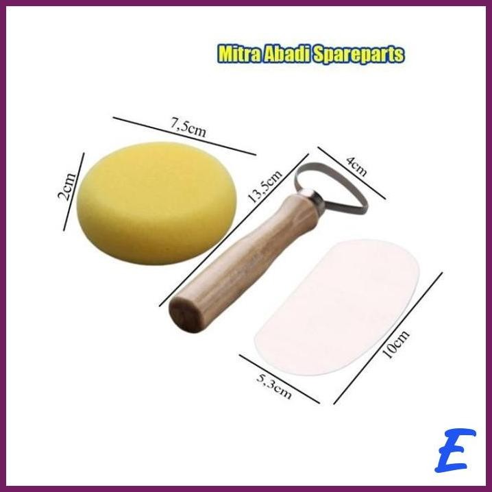 

| MTA | ALAT UKIR PAHAT TEMBIKAR / POTTERY TOOL KIT ( 1 SET ISI 8 PCS )