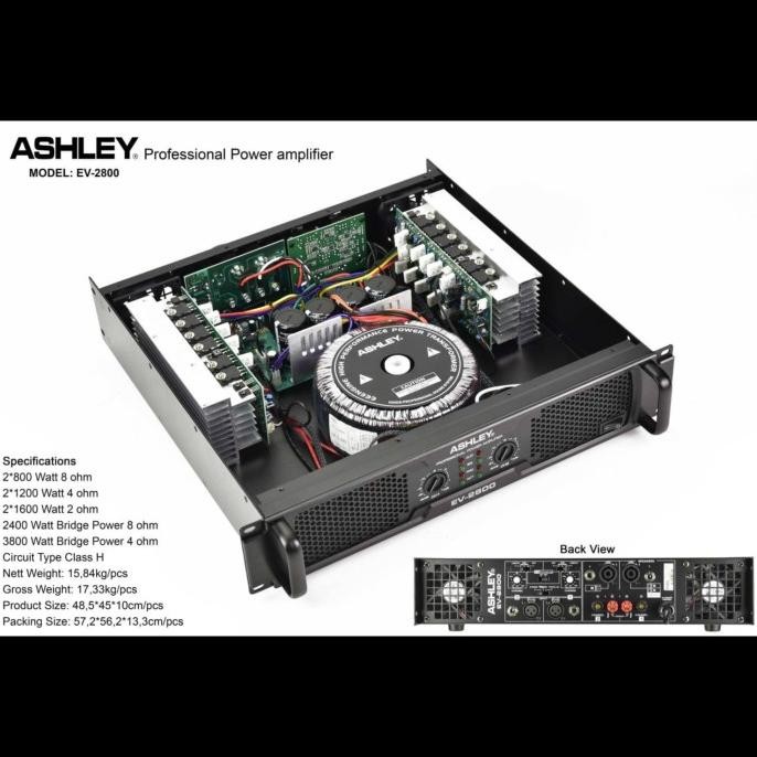 Murah Power Ashley Ev2800 Ev 2800 Class H Original