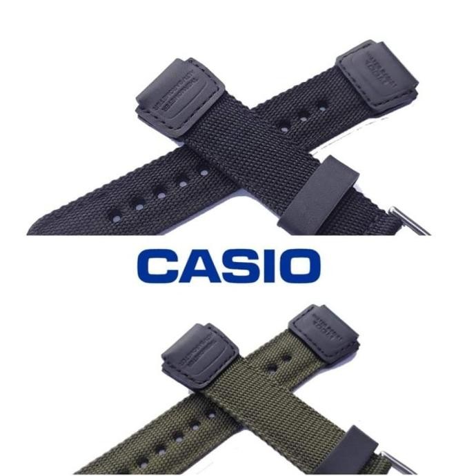 STRAP TALI JAM TANGAN CASIO AW80 AW82 LEATHER KULIT KANVAS TALIJAM murah