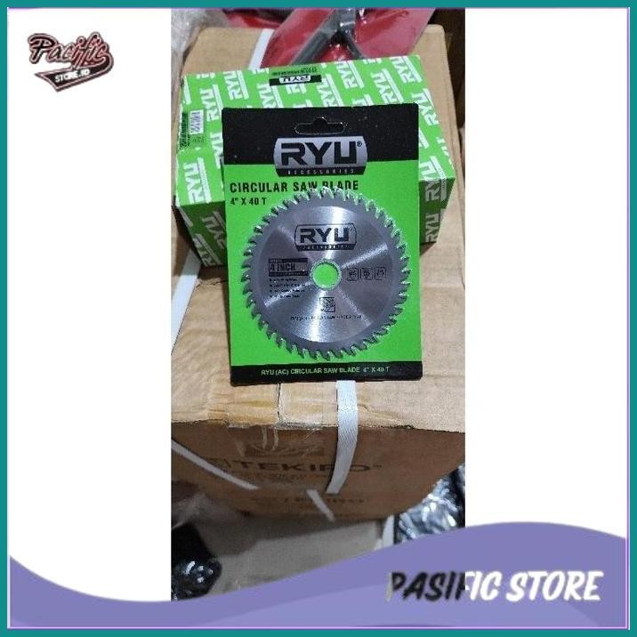 NEW MATA GERINDA POTONG KAYU RYU 4" MATA 40T MATA GERINDA POTONG KAYU RYU 4 X 40T ORI