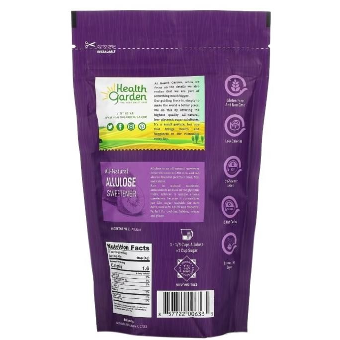

Health Garden All Natural Allulose Sweetener 397 Gram USA murah