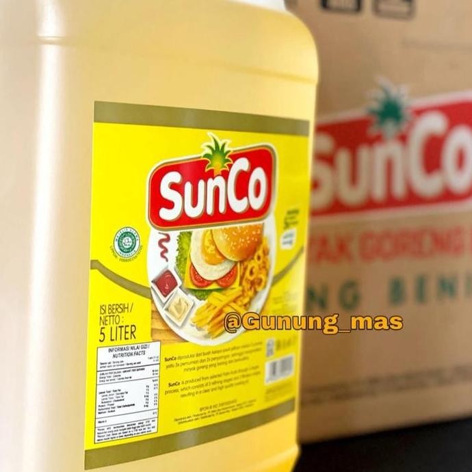 

Minyak Goreng Sunco 5 L Jerigen murah