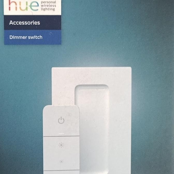 Philips Hue Smart Dimmer Switch - Remote Control Lampu Hue - Putih  Original New Stok