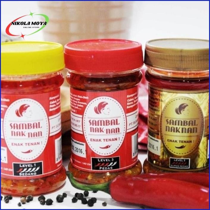 

MASIH ADA.! PROMO SAMBAL NAKNAN MIX LEVEL MURAH