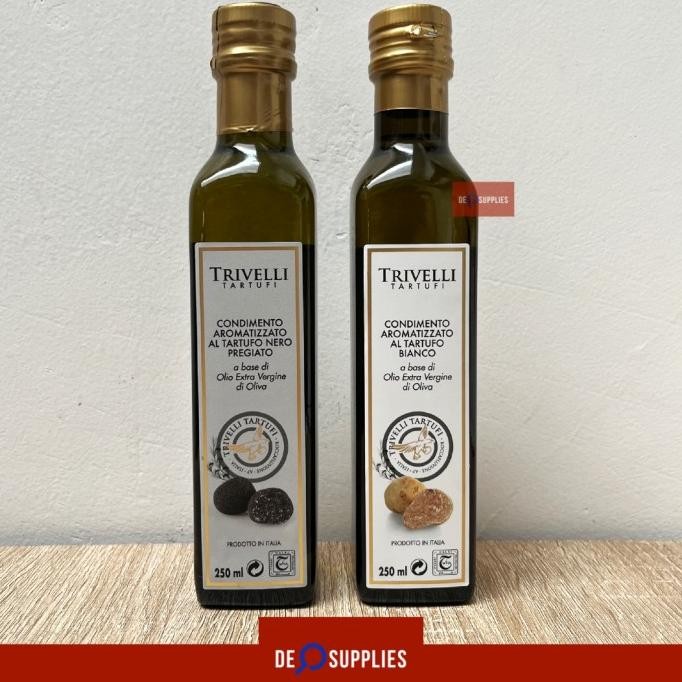 

Trivelli White Truffle Oil 250ml - Tartufi Extra Virgin Truffle Putih murah