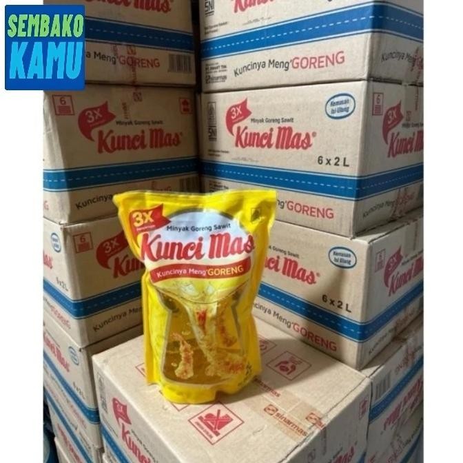 

Minyak Goreng Kunci Mas 2 ltr - 1 Dus isi 6 murah