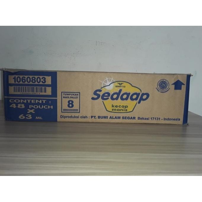 

Sedaap Kecap Manis Pouch [63 ml /48pcs /1 karton ] murah
