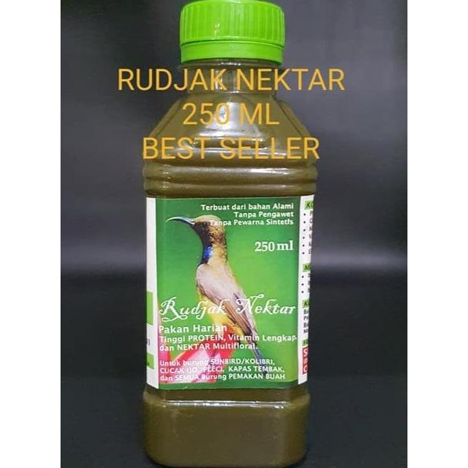 PAKAN HARIAN KOLIBRI RUDJAK NEKTAR 250 ML NEKTAR RUJAK 250 ML murah