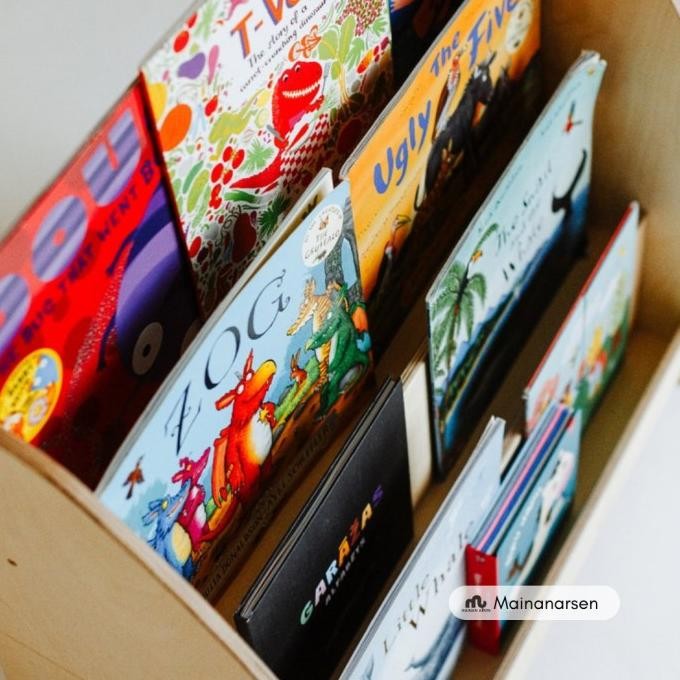 Rak Buku Montessori | Bookshelf | Rak Buku Anak murah