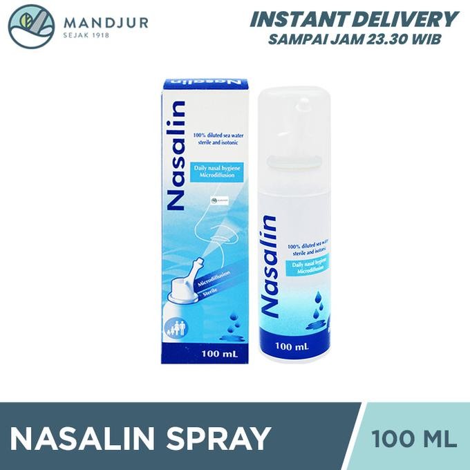 Nasalin Daily Nasal Hygiene Microdiffusion Spray 100 mL