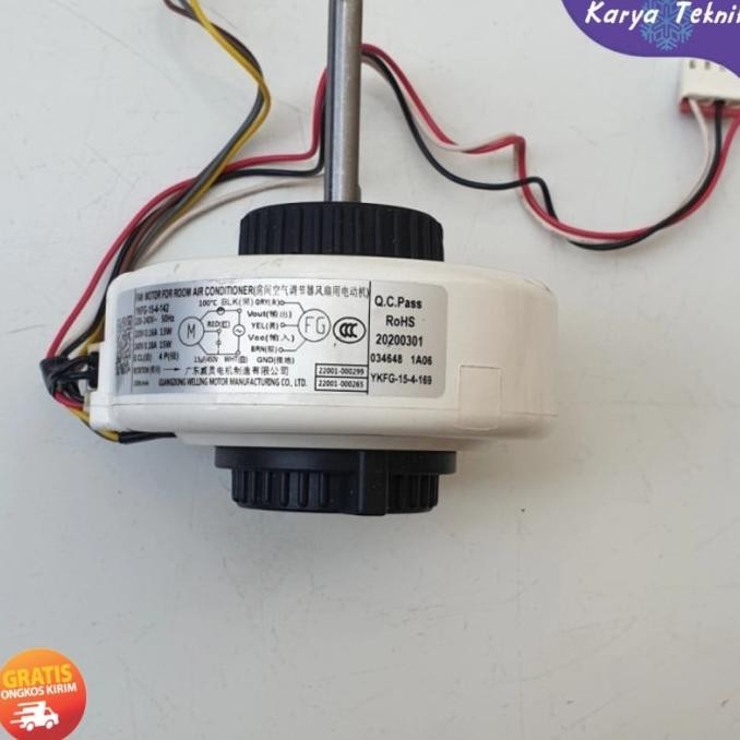 Dinamo Blower Motor Fan Ac Samsung Gree Sharp YKFG15-4-142 50HZ
