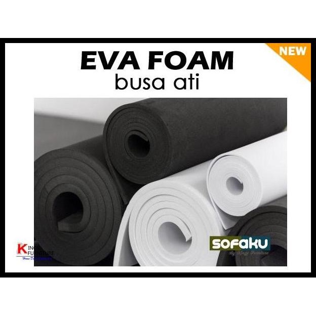 Terlaris Eva Foam Spon Busa Karet Ati (Harga Per Mm) Busa Tipis Untuk Alas Good Quality