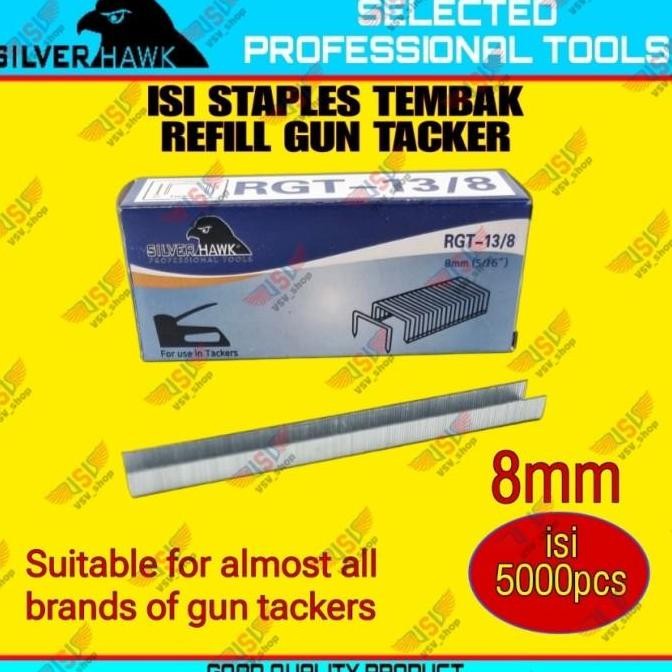 Kangaro Stapler Ts-610R + Isi / Gun Tacker / Staples Jok / Staples Tem