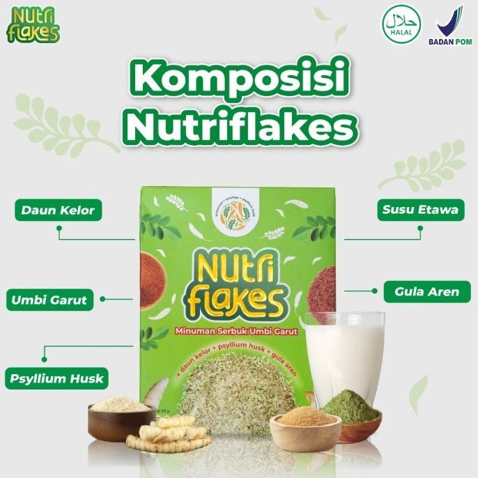 

(Good) 1 BOX ASLI NUTRIFLAKES ASAM LAMBUNG & MAAG SEMBUH