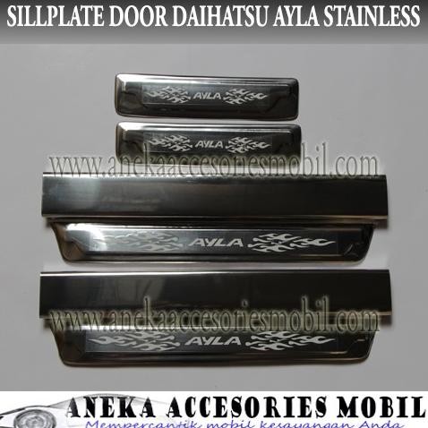 // Sillplate Door/Sillplate Samping Daihatsu Ayla Stainless