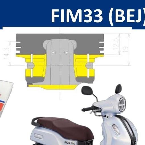 Piston Fim Izumi Yamaha Fazzio Grand Filano 125 Pin 13 Fim33