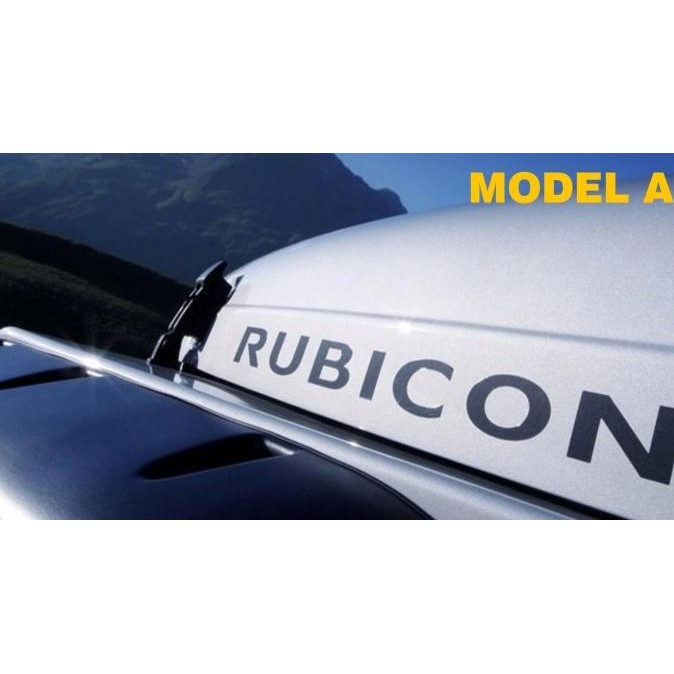 Promo Sticker Aksesoris Mobil Jeep Rubicon semua mobil COD