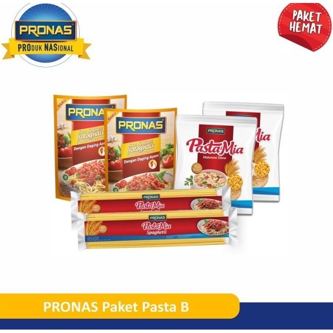 

(Good) PRONAS Paket Aneka Pasta B bundling 6 pcs