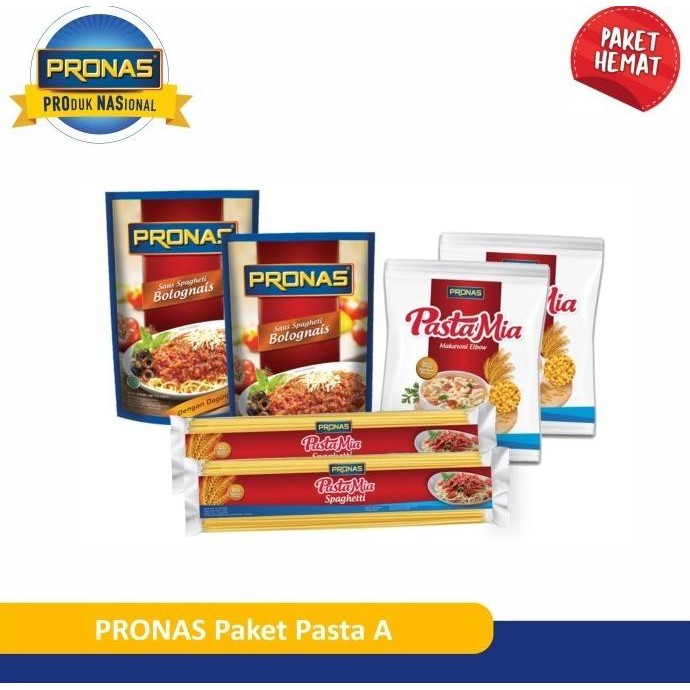 

(Good) PRONAS Paket Aneka Pasta A bundling 6 pcs