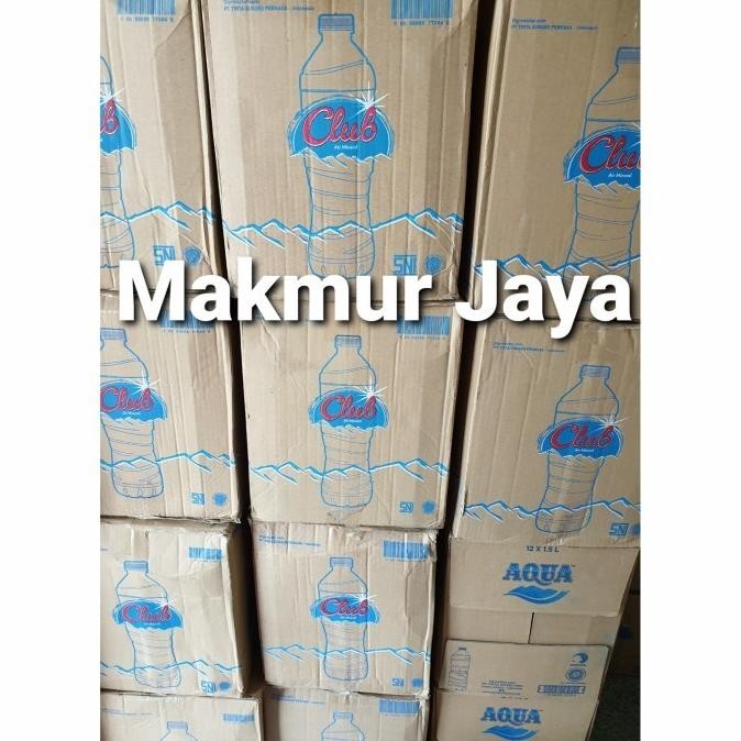 

(Good) CLUB AIR MINERAL BOTOL 1500ml 1 Dus (OJOL ONLY)