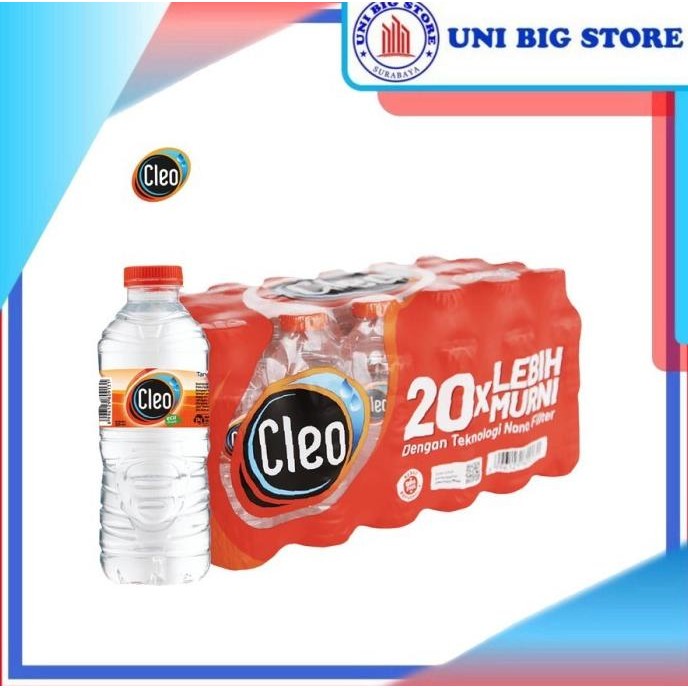 

(Good) CLEO Air Minum Botol Mini 220 ml DUS 24 Pcs
